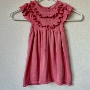Janie & Jack Sweater Dress Size 12-18 Months